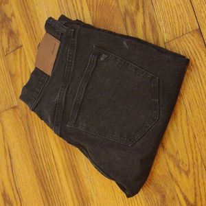 Madewell Black Denim 9" High Riser Skinny Skinny Jeans 29